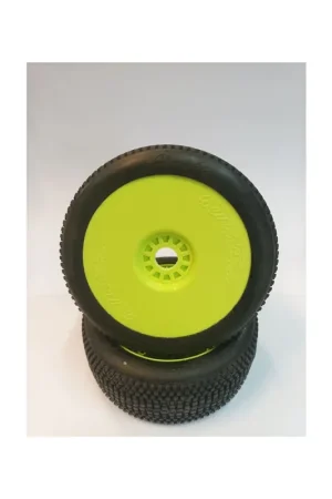 Scelto Dai Clienti HOTRACE TIRES - Coppia di Gomme ALASKA Soft Incollate su Cerchio Giallo