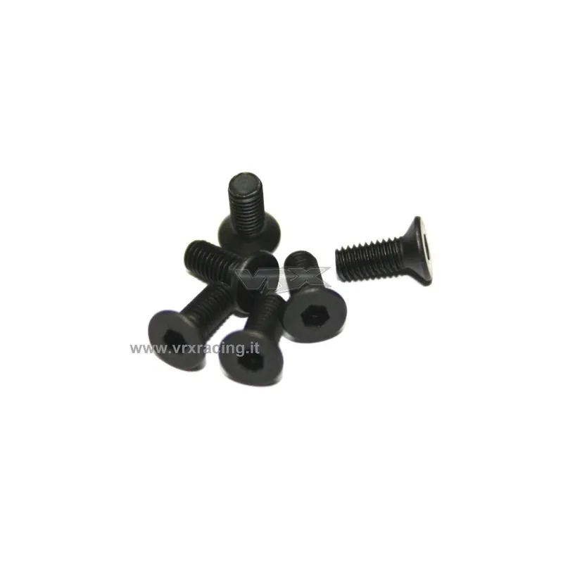 Viti in acciaio M3*8 in acciaio Durezza 10.9 On road ed Off road VRX 1/10 pz 6 Quantità Limitata