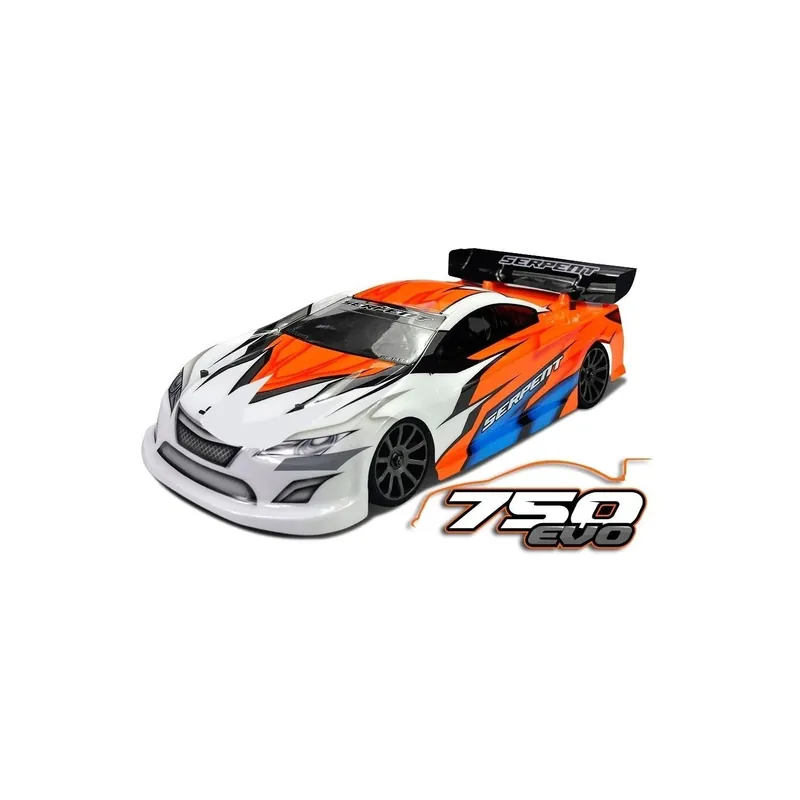 Serpent Natrix 750 EVO 4wd 1/10 GP SER804012 incluso Carrozzeria pretagliata non verniciata Esclusivo