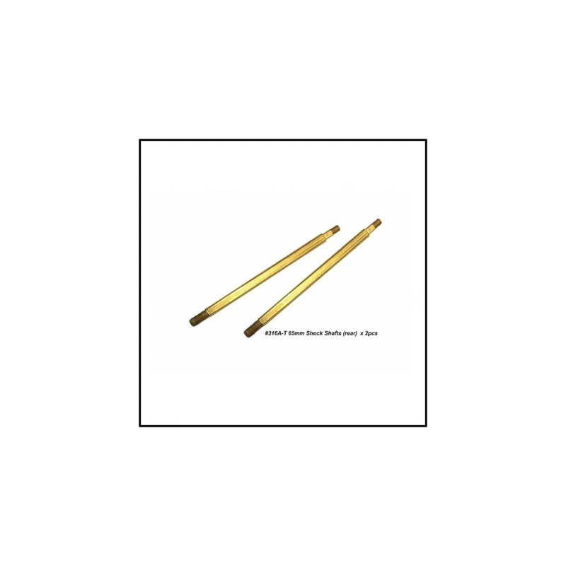 Ricambi Hong Nor Stelo ammortizzatore posteriore 65mm 316A-T pz2 Subito Disponibile