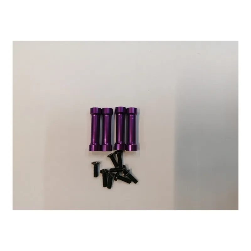 Consegna Rapida Ricambi Mugen MBX4 - supporti piastra radio Ergal pz 4 con viti C0359