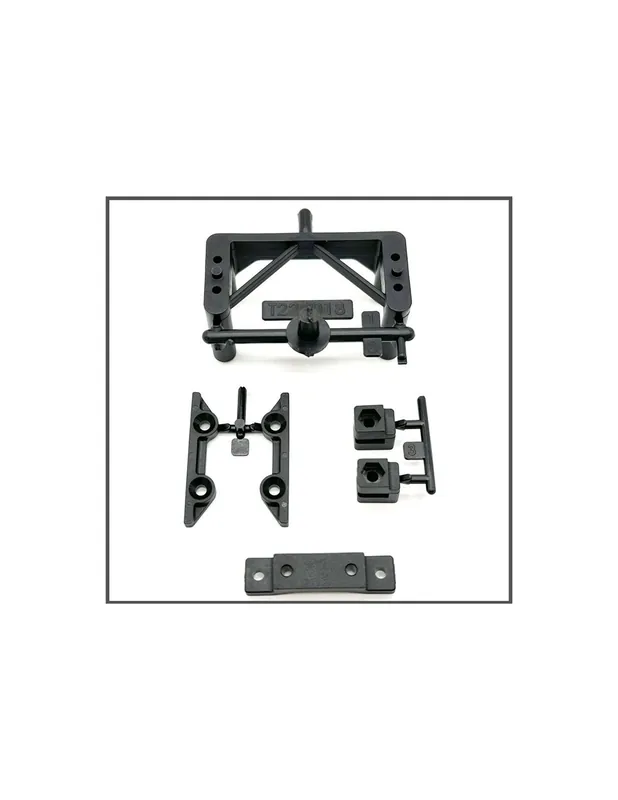 Prezzo Scontato Ricambi SWORKz Steering Servo Mount - Rear Upper Deck Holder Set