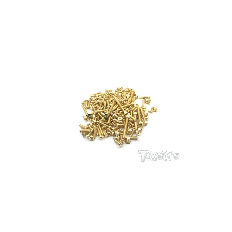 T-WORK‘S Set Viti ACCIAO Gld 188 pz con Cassettina Porta viti per RC8 B3 .1 .2 TW-GSSRC8B3.2 Offerta