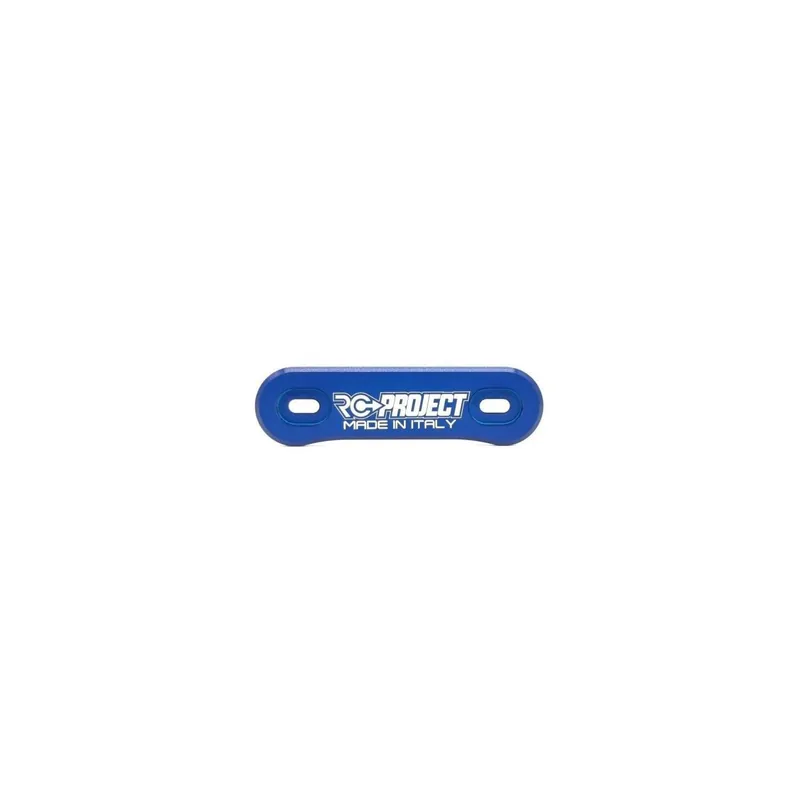 Piastrina Alettone in Ergal 7075 T6 Blu Must-Have