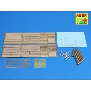 ABER 1 16 2 Transport Boxed with 6 diff. ammo shells (Pz IV) Esclusivo