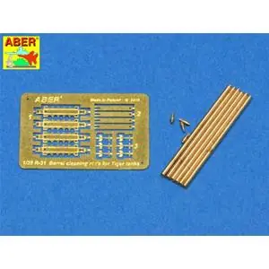 ABER 1 35 Barrel cleaning rods w/ brackets for Tiger I Prezzo Conveniente