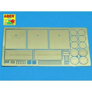 Nuovo Arrivo ABER 1 35 Side fuel tanks & smoke cannisters for T34 & IS2