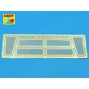 Consegna Rapida ABER 1 35 Upper mesh screens for Panzer IV Ausf. J