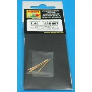 ABER 1 48 Set of 4 barrels German Aircraft 20mm MG151/20 Reso Gratuito