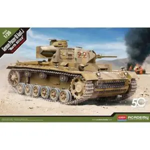 ACADEMY 1/35; German Panzer III Ausf.J North Africa Bestseller