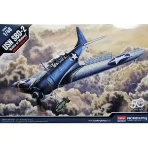 Promozione Esclusiva ACADEMY 1 48 Douglas SBD-2 Dauntless "Battle of Midway"