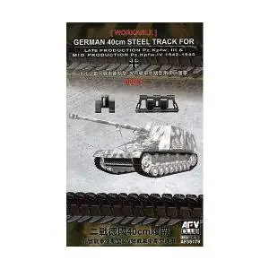 Promozione Esclusiva AFV Club 1/35 40cm Steel Tracks for late Pz.III & mid Pz.IV