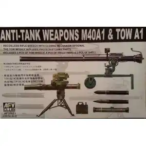 Più Venduto AFV Club 1/35 Anti Tank Weapons M40A1 & TOW A1