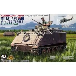 AFV Club 1/35 Australian M113A1 APC with T50 turret Vietnam Professionale