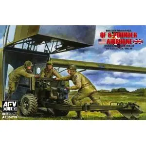 AFV Club 1/35 British Ordnance QF 6 Pounder Airborne Economico