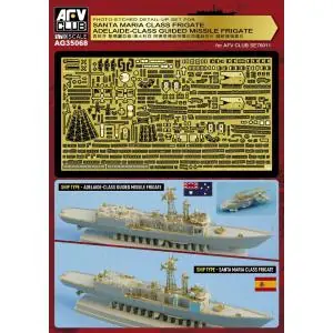 Scelto Dai Clienti AFV Club 1/35 Photo-etched kit for Adelaide / Santa Maria Class