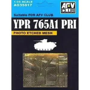 Solo Oggi AFV Club 1/35 Photo-etched mesh for YPR765A1 PRI