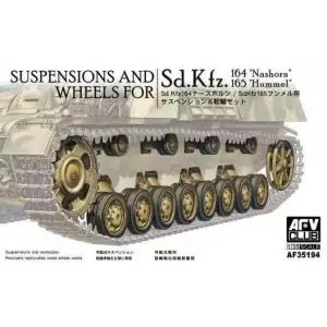 AFV Club 1/35 Suspension & Wheels for Hummel/ Nashorn Offerta Speciale