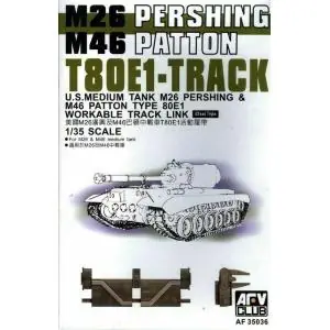 AFV Club 1/35 T80E1 Workable Track for M26 Pershing / M46 Patton Offerta Lampo