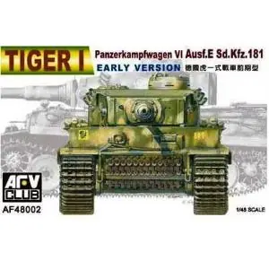 Quantità Limitata AFV Club 1/48 Panzerkampfwagen VI Ausf.E Tiger I Early