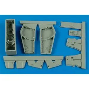 Aires 1 48 F-4B/N PHANTOM II WHEEL BAYS Esclusivo