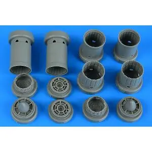 Reso Gratuito Aires 1 48 F-4J Phantom II exhaust nozzles Academy