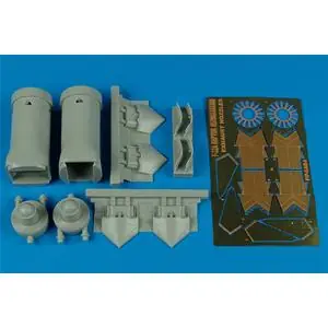 Offerta Del Giorno Aires 1 48 F/A-22A RAPTOR EXHAUST NOZZLES - OPENED