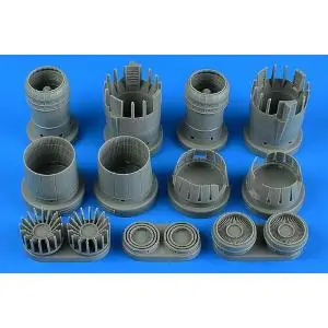 Aires 1 48 SR-71A Blackbird exhaust nozzles - closed Promozione Esclusiva