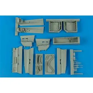 Aires 1 48 SU-27 FLANKER B WHEEL BAY Nuova Collezione