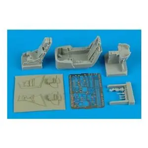 Aires 1 72 AV-8B Plus Harrier II cockpit set für Hasegawa Bau Ordina Subito