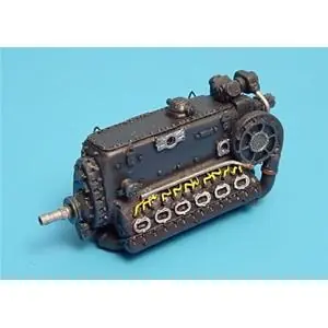 Aires 1 72 Daimler Benz DB601A Motor Spedizione Espresso