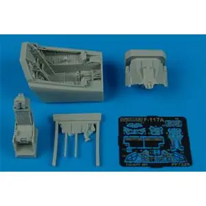 Aires 1 72 F-117A Nighthawk cockpit set für Academy Bausatz Reso Gratuito