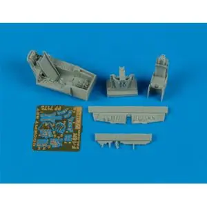 Aires 1 72 F-16N Aggressor Cockpit Set für Hasegawa-Bausatz Promozione