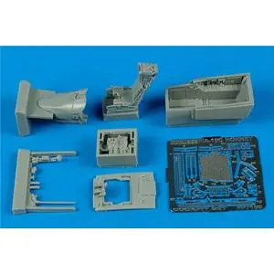 Professionale Aires 1 72 F/A-18C Hornet cockpit set für Hasegawa Bausatz