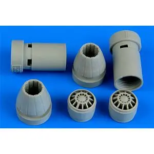 Aires 1 72 F/A-18E/F SUPER HORNET EXHAUST NOZZLES-CLOSED POS. Spedizione Espresso