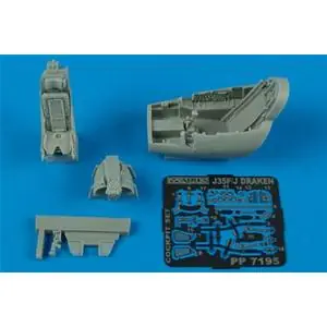 Reso Gratuito Aires 1 72 J35F/J Draken cockpit set für Hasegawa Bausatz