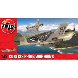 Vendita Finale AIRFIX 1/72; Curtiss P-40B Warhawk