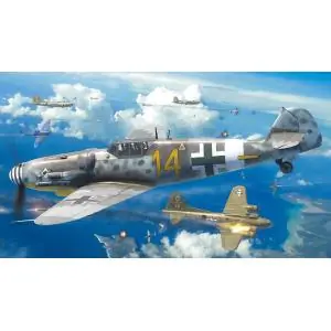 AIRFIX 1 24 Scale Messerschmitt Bf109G-5/6 Nuova Collezione