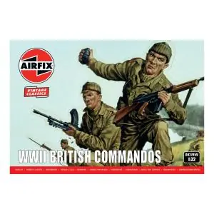 AIRFIX 1 32 Scale British Commandos Prezzo Conveniente