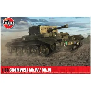 Airfix 1 35 Scale - Cruiser Mk.VIII A27M Cromwell Mk.IV / Mk.VI Consegna Rapida