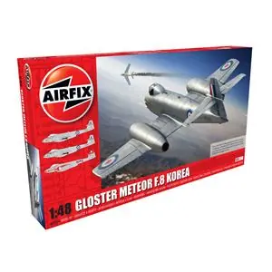 Consegna Rapida Airfix 1 48 Scale - Gloster Meteor F.8 Korea