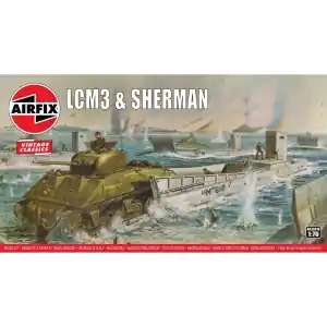Non Perdere AIRFIX 1 76 Scale LCM3 & Sherman
