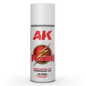 Consegna Rapida AK Interactive FLASH - ACCELERATOR FOR CYANOACRYLATE GLUE