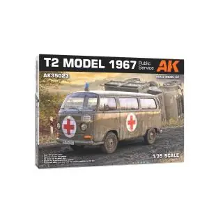 AK INTERACTIVE 1/35; T2 MODEL 1967 Public Service Ultimissimo Modello