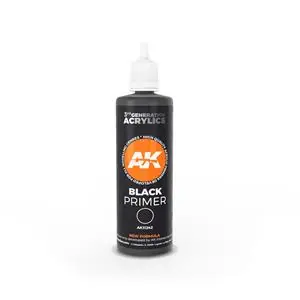 Offerta Lampo AK INTERACTIVE Black Primer 100 ml 3rd Generation