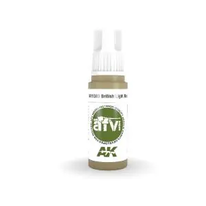 Compra Oggi Stesso AK INTERACTIVE colore acrilico 3rd Generation 17mL British Light Mud