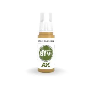 Compra Oggi Stesso AK INTERACTIVE colore acrilico 3rd Generation 17mL Mustard Yellow