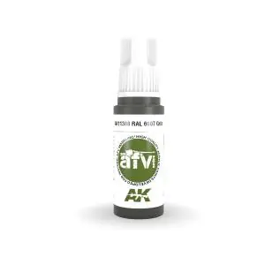 AK INTERACTIVE colore acrilico 3rd Generation 17mL RAL 6007 Grün Esclusivo