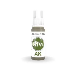 AK INTERACTIVE colore acrilico 3rd Generation 17mL RAL 7027 Grau Reso Gratuito