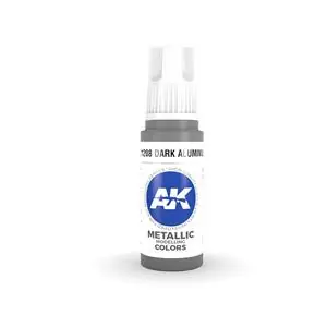 AK INTERACTIVE colore acrilico 3rd Generation Dark Aluminium 17ml Scelto Dai Clienti